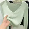 Cardigan Tricotado Masculino Azul Menta Gola Alta Fino Protetor Solar Feminino Peça de Exterior de Verão Cobertura para Ar Condicionado Xale Jaqueta Curta