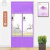 Cortina de Puerta Cortina Divisoria Cortina de Puerta Antimosquitos Cortina de Bloqueo con Velcro para Dormitorio Transfronterizo Cortina de Puerta Magnética Cortina de Puerta Verano Antimosquitos