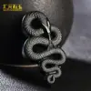 Jade Verde Hetian de Xinjiang Pingente de Cobra do Zodíaco Material Fino Amuleto Guardião do Ano da Cobra Moeda de Dinheiro Espírito da Montanha Fonte de Suprimento para Transmissão ao Vivo