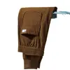 Calças de Veludo Cotelê para Homens, Calças de Moletom Grossas e Forradas com Fleece, Calças Longas de Inverno, Calças Jogger de Veludo Cotelê Listradas Largas, Calças Casuais de Outono e Inverno para Homens