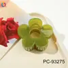 Qiyue 2026 Modelo Nuevo Pinza para el Cabello de PC con Pintura en Spray UV de Alta Gama, Pinza de Garra Grande para Recogido en la Parte Trasera de la Cabeza, Accesorio para el Cabello Tipo Pinza de Tiburón para Mujeres