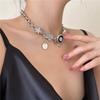 Corrente de Clavícula Exagerada Estilo Europeu e Americano para Mulheres, Personalidade Geométrica, Colar Simples, Atacado Aliexpress, Novo Modelo 2026