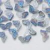 Colgante de Cristal 8*15 Mariposa de Cristal Colgante de Cristal DIY Accesorios de Joyería Aretes Pulsera Accesorios de Joyería Material