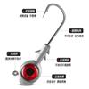  anzuelo con cabeza de plomo para pez de ojo grande 7G10G anzuelo para pesca en mar Luya Anti-enganche de fondo Anti-caída anzuelo reforzado con cabeza de plomo al por mayor