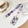 Série C-Corda para Celular Pingente de Pendurar no Pescoço Desenho Animado Porta-Cartão Trançado Largo Plano Etiqueta de Nome Porta-Cartão Retrátil Transferência Térmica Sanrio