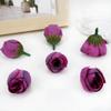 Flor de Rosa Simulada Brote Pequeño Material de Flor DIY Brote Pequeño de Té Corsage Sombrero de Paja Tarjeta para el Cabello Flor Decorativa