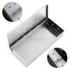 Herramientas para Barbacoa Acero Inoxidable Caja para Ahumar Caja de Madera Frutal Caja para Tocino Caja a Juego para Barbacoa Caja Ahumadora