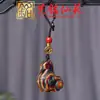 Colar com Pingente de Cavalo do Zodíaco em Sândalo, Corrente de Suéter Ano do Cavalo em Pau-Rosa Yiming Xianyuan, Pingente para Celular, Pingente de Chaveiro