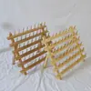 Estante de Bobinas de Madera, Estante para Pelucas, Estante de Almacenamiento de Hilo de Coser de Madera, Estante de Bobinas Plegable, Estante de Almacenamiento de Hilo de Cuero, Estante de Bobinas
