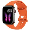 Adecuado para correa de silicona para Apple Watch, hebilla de mariposa, correa deportiva para Apple Watch de 1ª a 9ª generación, correa de muñeca para iWatch