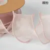 Zhuocai Embalaje de Flores Frescas Cinta de Color Cola de Pez Ondulada Cinta de Gasa Cinta de Regalo Estilo Coreano Borde Decorado Lazo para Ramo
