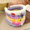 Diadema de felpa de otoño e invierno para niños, diadema de esponja de dibujos animados, lindo tocado para niña, dulce accesorio para el cabello infantil