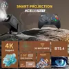Bestseller transfronterizo: Proyector de juegos portátil de alta definición HCS350PRO, con juego fluido y soporte para sistema dual Android