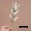 Espigas de Trigo Artificiais de Espuma para Decoração de Casa, Fotografia de Casamento, Arranjos de Flores Artificiais, Flores de Arroz com Pérolas Amarradas à Mão, Atacado de Comércio Exterior