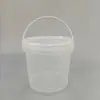 Venda Direta de Fábrica de Baldes Plásticos de Grau Alimentício 5L 10L 4L Baldes para Molho Baldes Químicos Baldes para Lagosta com Tampas de Pressão Seladas