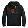 Coleção de Primavera Ralph Lauren Polo: Moletom com capuz em algodão puro, unissex, estilo pullover, adequado tanto para uso interno quanto externo, 100% algodão