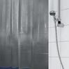 Cortina de Baño Impermeable Gruesa de Eva Ecológica Transparente Cubo de Agua 3D Material de Cortina de Ducha Hebilla de Acero Inoxidable