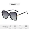 Nuevas gafas de sol polarizadas de alta gama para hombre estilo lujo ligero decoración de diamantes para mujer fabricantes venta al por mayor moda marco de foto de calle