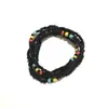 Amazon Supply Cadena de Playa de Cuentas de Arroz de Colores Hecha a Mano Multicapa Estilo Europeo y Americano Verano de Moda Cadena Corporal Estilo Europeo y Americano