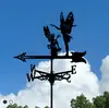 Explosiones Transfronterizas de Amazon Artesanías de Metal Pintura en Aerosol Decoración de Techos Veletas Adornos Arte de Hierro para Exteriores de Patio
