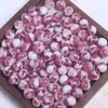 Contas bicolor na cor creme, iridescentes e brilhantes para pulseiras, colares e outras joias DIY - atacado de contas soltas e suprimentos para fabricação de joias
