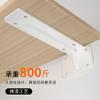 Marco de soporte triangular para escritorio de pared, mueble de TV colgante, soporte de cojinete, estante de almacenamiento, ángulo fijo de hierro, acero inoxidable