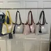 Bolsa Tote para Mujer Verano 2025 Nicho Rayada Simple Moda Casual Minimalista Bolso de Mano de Nicho Bolso de Hombro