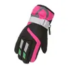Guantes de Esquí para Niños Invierno Cálidos Patinaje sobre Ruedas Guantes para Estación de Esquí Venta al por Mayor Versión Ordinaria Diferencia de Color Procesamiento de Color Mixto