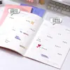 Calendario Bloc de Notas Deli Jia 2027 Trabajo Pequeña Secretaria Plan Mensual Libro de Horario Diario Cuaderno de Tarjeta Perforada