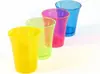 50ml4 colores traje copa de vino reutilizable taza luz UV taza luz negra taza de fiesta taza de juego