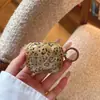 Funda para auriculares estilo europeo y americano con estampado de leopardo, cubierta protectora para AirPods 3ª generación Pro, 2ª generación y 4ª generación/Pro 3