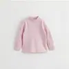 Ropa Gruesa y Cálida para Niños para Otoño e Invierno, Tops para Niños y Niñas, Camiseta Base Cálida de Cuello Medio Alto, Camiseta Transpirable