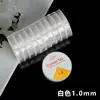 Fio Elástico de Corda Redonda Fio Elástico de Seda Redondo para Joias Artesanais DIY Joias Pulseira Wenwan Linha de Pesca de Cristal Transparente