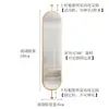 Luz Nórdica Lujo Pantalla Divisoria Simple Hogar Vestíbulo Vidrio Templado Sala de Estar Muro de Bloqueo Sin Otro Metal