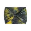 Banda elástica para el cabello de 18 cm de ancho con efecto tie-dye, ideal para yoga, deportes y absorción del sudor, estilo europeo y americano.