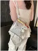 Mochila Yuezi Estilo Coreano de Bolinhas para Mulheres 2026 Nova Moda Tendência Bolsa de Mão Diária Casual Mini Mochila Escolar