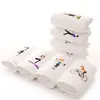 Toalla deportiva de algodón puro para gimnasio, toalla para el sudor de longitud extendida de 110 cm, toalla deportiva de regalo para maratón con logo personalizado