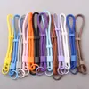 Cordão para Celular, Alça de Pulso Ajustável, Cordão para Boneca, Novo Cordão Autotravante, Cordão Curto Trançado Multicor, Alça para Garrafa de Água