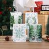 Bolsas de Regalo Navideñas Transfronterizas con Temática de Bosque, Bolsas de Empaque de Souvenir Impresas para Fiestas, Bolsas de Regalo para Feriados al por Mayor