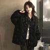 Nueva chaqueta acolchada de algodón Shanli Dadi para invierno, nuevo abrigo de estilo coreano, chaqueta acolchada de algodón para otoño e invierno, suelta, informal, a cuadros, de algodón pequeño.