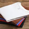 Camiseta de bolsillo de color sólido pesada de 270 g para hombre de algodón cuello redondo camisa básica lavada manga corta casual verano al por mayor
