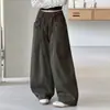 Pantalones anchos para niña, nueva colección primavera/otoño 2026, pantalones anchos casuales estilo coreano, versátiles y elegantes, cintura elástica, pantalones largos para niños mayores