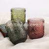 Vaso de Agua de Vidrio de Girasol de Celebridad de Internet Vaso Creativo en Relieve de Girasol Verde Vaso Diamante para Jugo Vaso Rosa para Niña