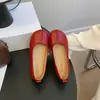 Sapatilhas Baixas Coreanas de Couro Sintético com Dedos Divididos Sapatos Baixos Femininos Casco de Porco Split Toe Baixa Temporada 2026 Mocassins Slip-on de Solado Macio Sapatos para Dirigir Sapatos Feijão