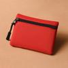 Mini Billetera para Monedas, Simple, Portátil, Cremallera de Almacenamiento de Tela de Alta Gama, Cartera Pequeña, Portatarjetas, Monedero para Estudiantes Niños