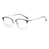 Montura de Gafas para Hombre de Titanio Puro Ultraligero Miopía Hombre Negocios Montura Completa Montura Plana Montura de Titanio Lote de Montura Retro de Titanio Completo