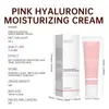 Crema Hidratante de Ácido Hialurónico Rosa Transfronteriza 50g Crema Hidratante Factor Hidratante Natural