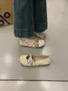 Zapatos Mary Jane de Gamuza Redondos Estilo Retro 2025 Nuevos Versátiles Cómodos Planos para Viajes Diarios para Mujer