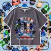 Ropa de mercancía del nuevo juego Animal Hospital, camisetas de manga corta para niños, tops de manga media, modernos