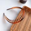 Internet Celebrity Hair Hoop Women's All-match Hair Hoop com Dentes Longos Lavagem de Rosto Cabelo Hoop Coreano Forte Resistência Simples Card Bangs Broken Hair Hoop